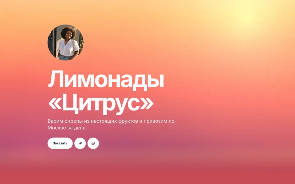 Шаблон «Уголёк»: магазин